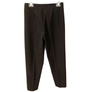 SIGNE PARIS 8 BLACK HIGH WAISTED TAFETTA FORMAL DRESS PANTS